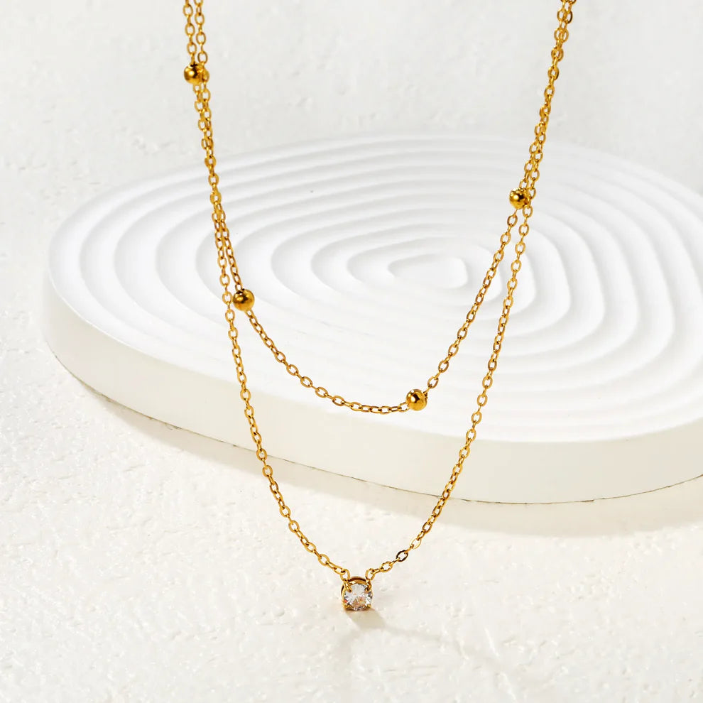 Collar Doble Luz  Waterproof    - AZZIA JOYERIA