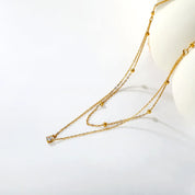 Collar Doble Luz  Waterproof    - AZZIA JOYERIA
