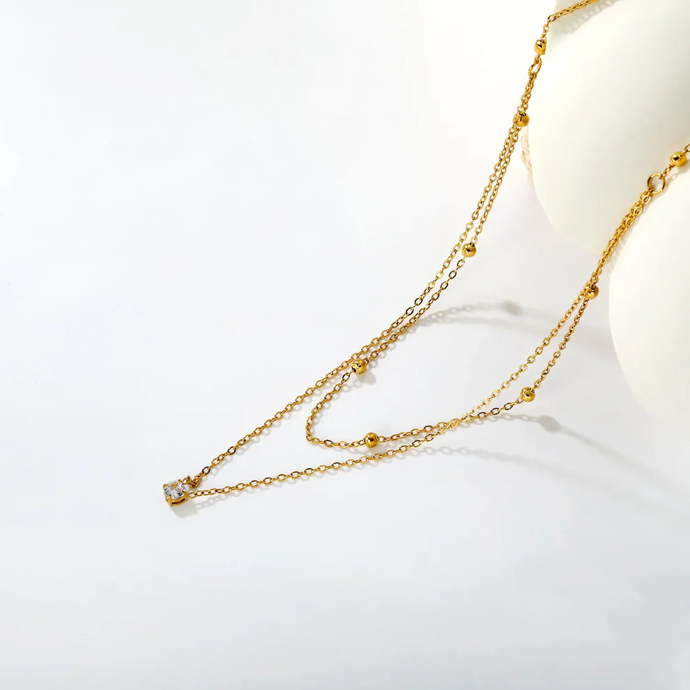 Collar Doble Luz  Waterproof    - AZZIA JOYERIA