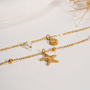 Collar Doble Marina Waterproof en Azzia joyería