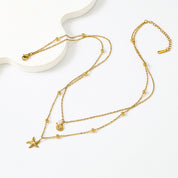 Collar Doble Marina Waterproof en Azzia joyería