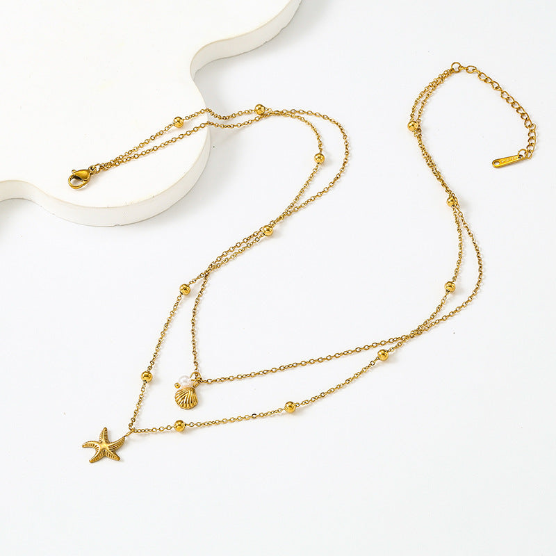 Collar Doble Marina Waterproof en Azzia joyería