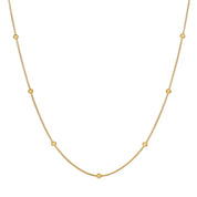 Collar Fanny Waterproof en acero 316L enchapado en oro 18k: no se oxida, no pierde el color. Waterproof e hipoalergénico. Envío a todo el Perú. ✨