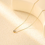 Collar Gema Cristal Aurora Waterproof