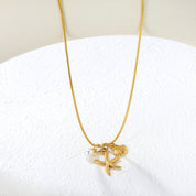 Collar Perla Estrella Marina Riviera