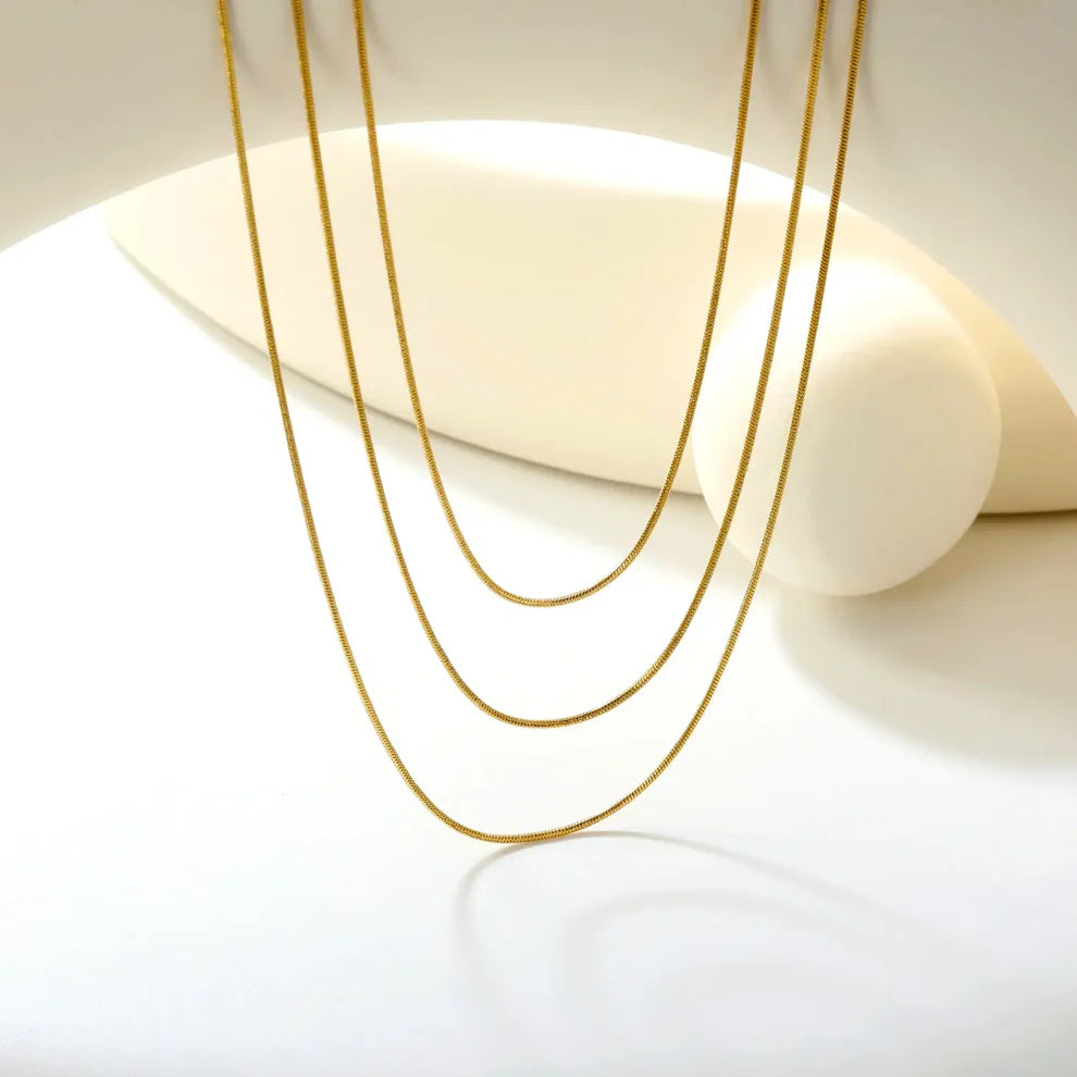 Collar Triple Aurora Waterproof    - AZZIA JOYERIA