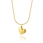 Collar Amor Puro Waterproof - Joya en acero inoxidable enchapado en oro 18k - Azzia joyería