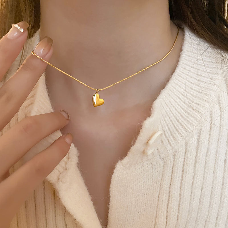 Collar Amor Puro Waterproof - Joya en acero inoxidable enchapado en oro 18k - Azzia joyería