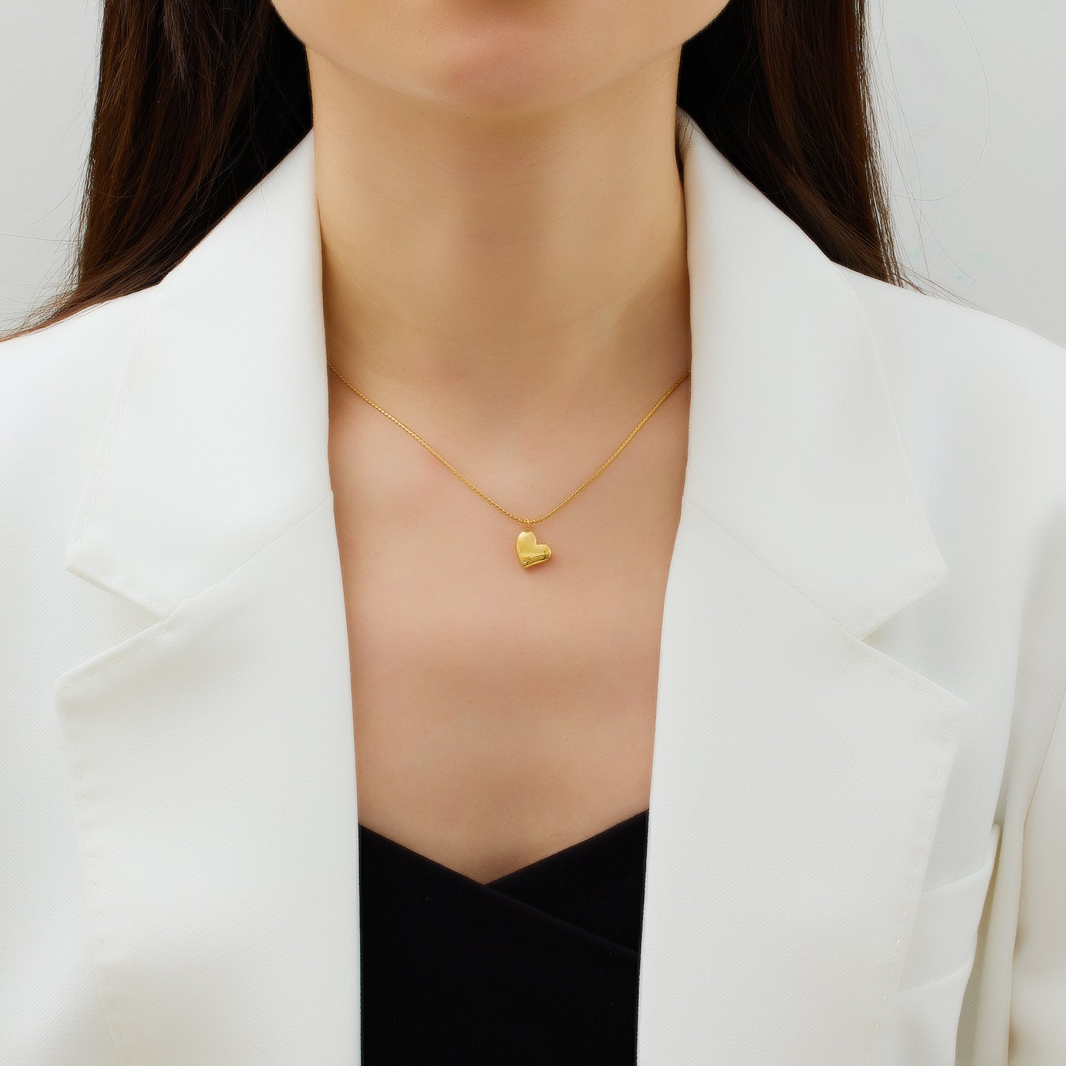 Collar Amor Puro Waterproof - Joya en acero inoxidable enchapado en oro 18k - Azzia joyería