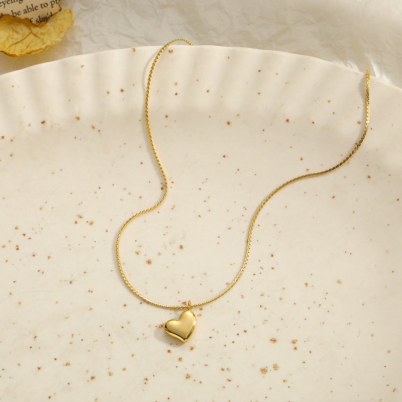 Collar Amor Puro Waterproof - Joya en acero inoxidable enchapado en oro 18k - Azzia joyería