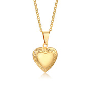 Collar Relicario Dulcelia Waterproof - Joya en acero inoxidable enchapado en oro 18k - D'Merys