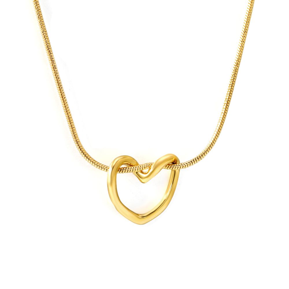 Collar Romantic Waterproof - Joya en acero inoxidable enchapado en oro 18k - D'Merys