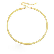 Collar Snake Lili Waterproof - Joya en acero inoxidable enchapado en oro 18k - D'Merys