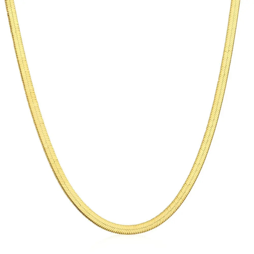 Collar Snake Lili Waterproof - Joya en acero inoxidable enchapado en oro 18k - D&#39;Merys