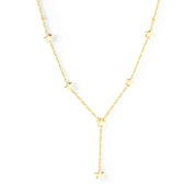 Collar Stars Waterproof - Joya en acero inoxidable enchapado en oro 18k - D'Merys
