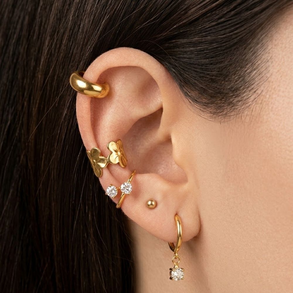 Earcuff Esencia Clásico Waterproof    - AZZIA JOYERIA