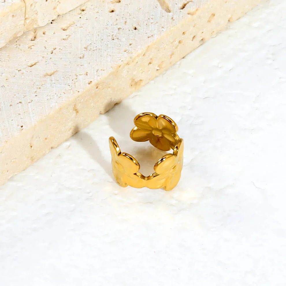 Earcuff Floral Alma Waterproof    - AZZIA JOYERIA