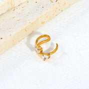 Earcuff Silueta Niebla Waterproof    - AZZIA JOYERIA