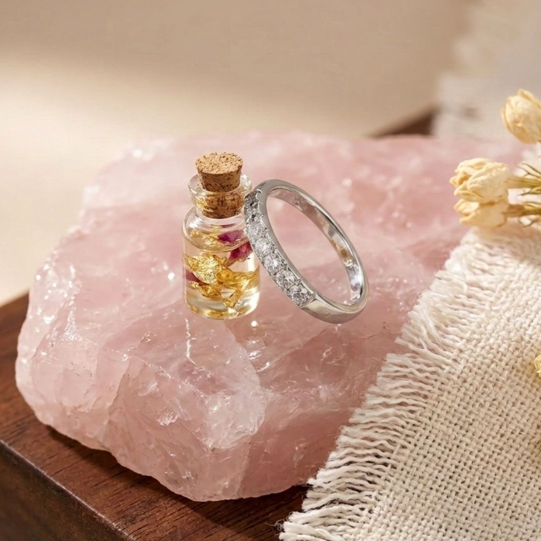 Anillo Circones Ambar - Plata 925