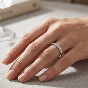 Anillo Circones Ambar - Plata 925