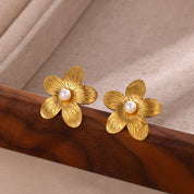 Aretes Flower Waterproof