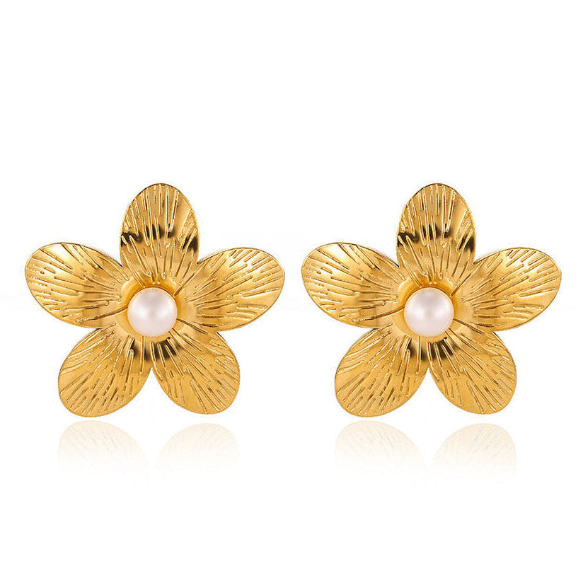 Aretes Flower Waterproof