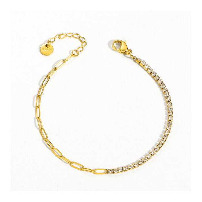 Pulsera Dúo Eva Waterproof: elegante, ajustable y resistente al agua. Perfecta para cualquier ocasión, con garantía de color por 2 años. ¡Azzia Joyeria!