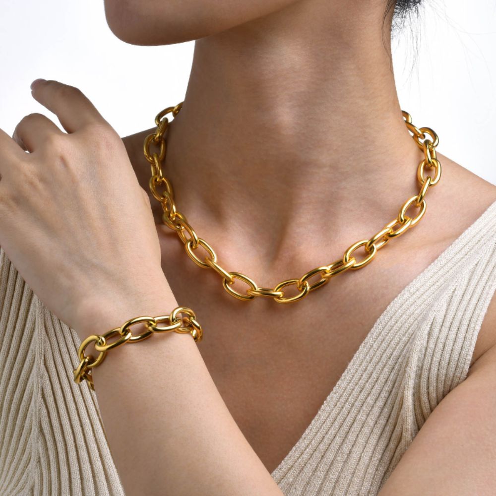 Pulsera Eslabones Maxi Waterproof