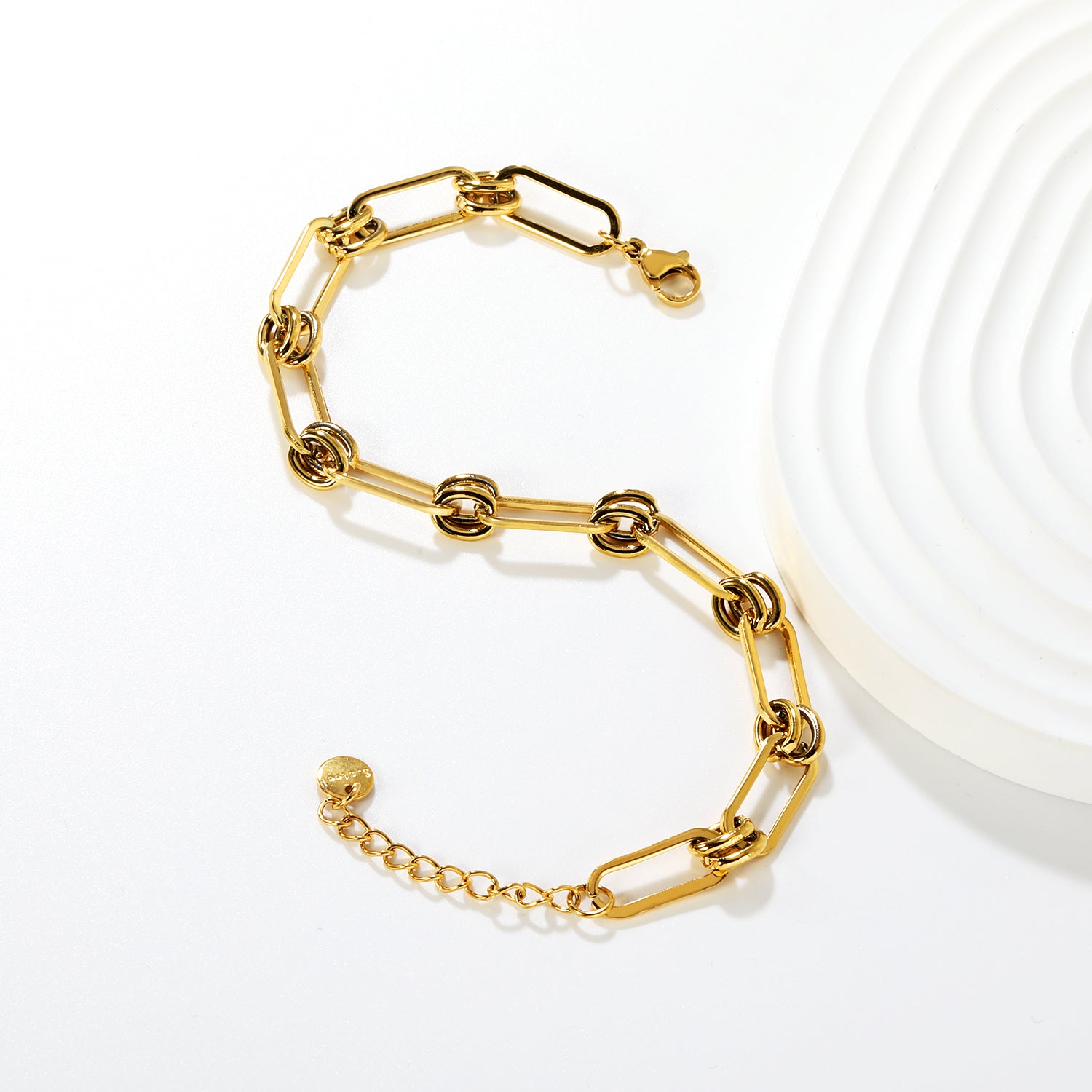 Pulsera color dorado - AZZIA JOYERIA