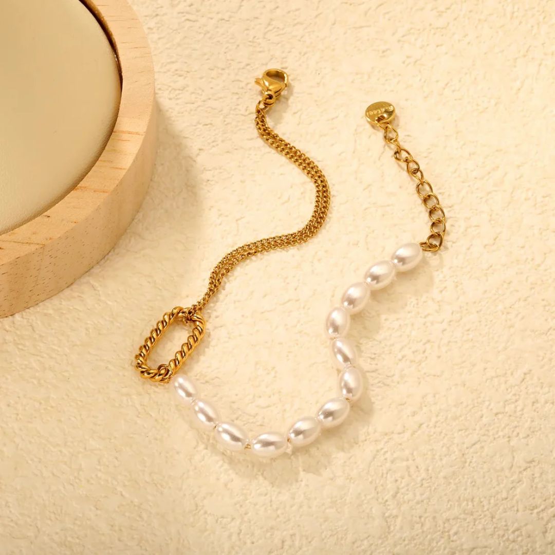 Pulsera Perla Marina Waterproof