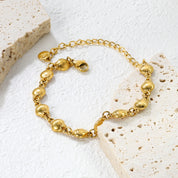 Pulsera Conchitas Gold Waterproof | Azzia Joyería
