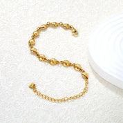Pulsera Conchitas Gold Waterproof | Azzia Joyería