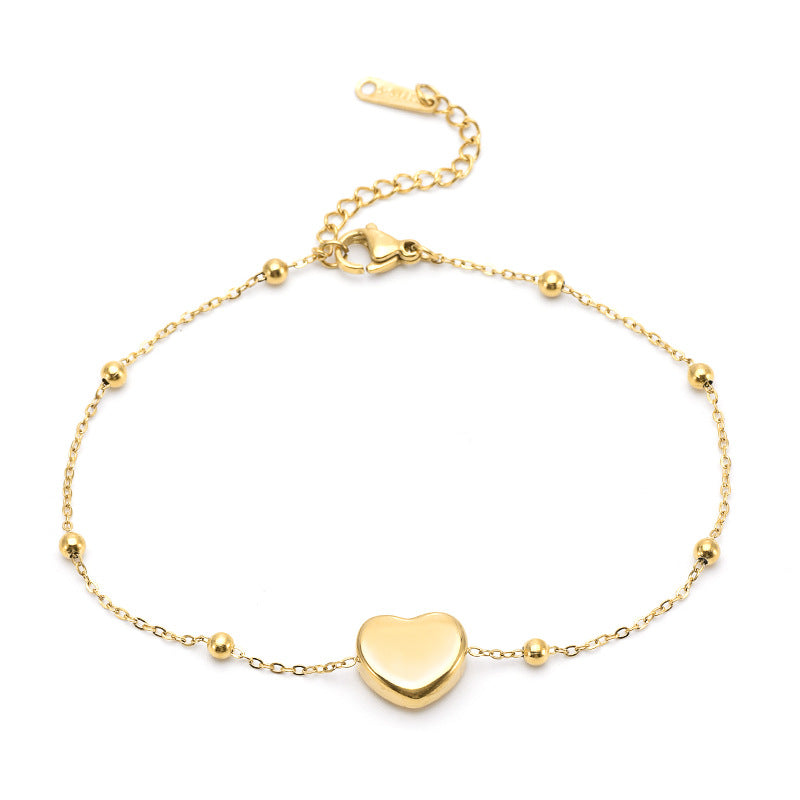 Pulsera Amore Mio Waterproof - Joya en acero inoxidable enchapado en oro 18k - D'Merys