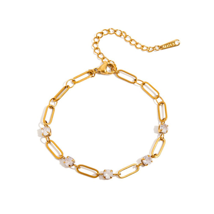 Pulsera Cadena Delicada Clara Waterproof