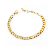 Pulsera Corvina Waterproof - Joya en acero inoxidable enchapado en oro 18k - D'Merys