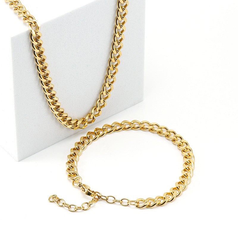 Pulsera Corvina Waterproof - Joya en acero inoxidable enchapado en oro 18k - Azzia Joyeria