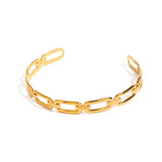 Puñera Cadena Waterproof - Joya en acero inoxidable enchapado en oro 18k - Azzia joyería
