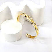 Puñera Cadena Waterproof - Joya en acero inoxidable enchapado en oro 18k - Azzia joyería