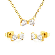 Set Lucy Collar y Aretes Waterproof