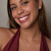 Set Lucy Collar y Aretes Waterproof