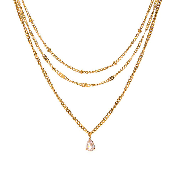 Collar Triple Gema Wateproof