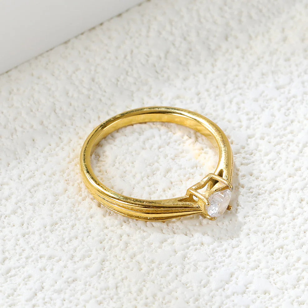 Anillo Promesa Radiante Waterproof