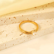 Anillo Promesa Radiante Waterproof