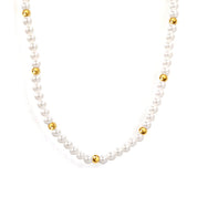 Collar Perla Solar Waterproof | Azzia Joyería