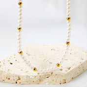 Collar Perla Solar Waterproof | Azzia Joyería